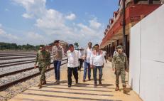 Anuncian primeras pruebas del Tren Transístmico y 26 obras para comunidades de Oaxaca