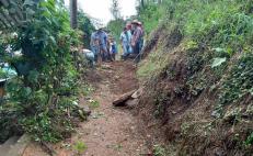 Onda tropical 22 deja fuertes lluvias, cortes de electricidad y deslaves en Sierra Norte de Oaxaca