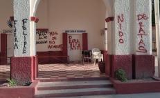 Vandalizan Palacio Municipal de Laollaga, en el Istmo de Oaxaca; acusan a líder sindical