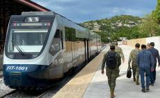 Con mandos de la Marina, realiza Tren Transístmico su primer viaje por Oaxaca