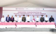 Conmemora gobierno de Oaxaca 176 aniversario de la gesta heroica de los Niños Héroes de Chapultepec