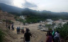 Lluvias dejan daños en puentes de la Costa de Oaxaca y complican paso a Huatulco