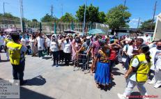 Pese a devastación del terremoto de 2017, desairan en el Istmo de Oaxaca Simulacro 2023