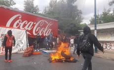 Detienen a 20 normalistas tras movilizaciones y toma de autobuses en Oaxaca 
