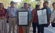 Comunidades de Oaxaca reciben certificados que blindan de mineras 250 mil ha de sus territorios