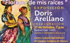 Presentarán exposición "Florecer de mis raíces", de la artista oaxaqueña Doris Arellano