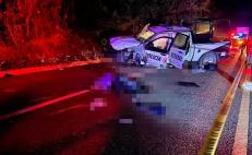 Muere un elemento de la Policía Estatal de Oaxaca y 5 más resultan heridos en accidente carretero
