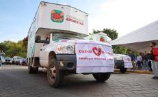 Envía Oaxaca caravana de ayuda a Guerrero tras Otis; incluye personal médico y de rescate