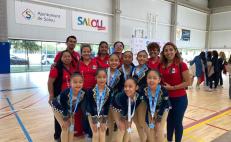 Niñas gimnastas de Oaxaca se coronan en el Torneo Internacional Emotion Week en España