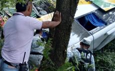 Volcadura de autobús deja un muerto y 30 heridos en Putla, en la Sierra Sur de Oaxaca