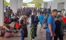 Más de 10 mil migrantes se estacionan en el Istmo de Oaxaca; brigadas de Salud frenan atención