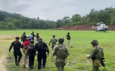 Catean 10 casas de seguridad y hallan restos humanos en mega operativo en la Cuenca de Oaxaca