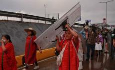 Triquis anuncian caravana a CDMX a 3 años de ser desplazados de Tierra Blanca, en Oaxaca