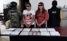 Aseguran a 18 migrantes y detiene a dos mujeres con documentos falsos en Oaxaca