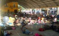 Suben a más de 2 mil los migrantes de caravana que cruza Oaxaca; seguirán hacia Veracruz