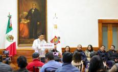 Niega Jara que su gobierno espíe a opositores y periodistas de Oaxaca; culpa a Murat