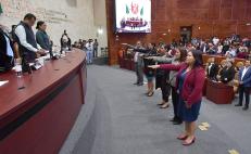 Toman protesta 4 magistradas y un magistrado del Tribunal Superior de Justicia de Oaxaca