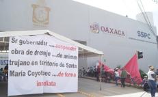 Retención de 220 trabajadores del gobierno de Oaxaca, por falta de atención: Edil de Coyotepec