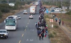 Gobierno de México obliga a miles de migrantes a cruzar el país a pie; en Oaxaca, niega de nuevo visas humanitarias 