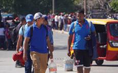 Avanza caravana migrante a la ciudad de Oaxaca; rechaza ofrecimiento de autobuses rumbo a Veracruz
