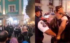 Exigen liberar a 4 personas detenidas en marcha contra la gentrificación en Oaxaca