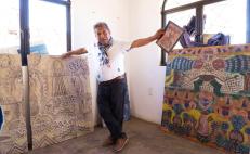 Víctor Cha’ca, “el obrero de la escultura” que lleva arte a NY y expone sobre nahuales en Oaxaca