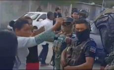 Acusan a marinos de represión en Oaxaca, tras protesta por falta de agua en Salina Cruz