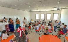 Inauguran 2 aulas móviles en albergue de Solalinde para brindar educación a migrantes que cruzan Oaxaca