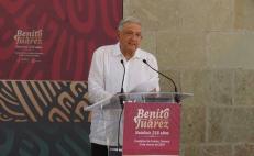 AMLO revela en visita a Oaxaca que pide consejos a Benito Juárez y que nunca le ha fallado