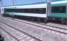 Tren Maya investiga descarrilamiento de vagones en estación Tixkokob, Yucatán
