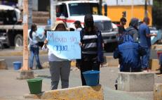 Ahora protestan por falta de agua en San Antonio de la Cal y San Pedro Ixtlahuaca, municipios conurbados de Oaxaca