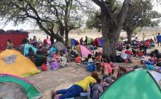 Avanzan por territorio de Oaxaca 3 mil migrantes en Viacrucis; Niltepec los recibe con ayuda