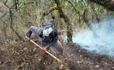 Incendios forestales asedian a Huayápam; pobladores piden auxilio al gobierno de Oaxaca
