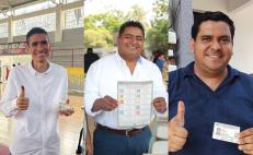 Candidatos al ayuntamiento  de Tuxtepec emiten su voto; buscan gobernar la segunda ciudad más grande de Oaxaca 