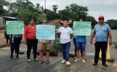 Por falta de energía eléctrica en comunidad de Oaxaca, bloquean carretera transístmica en el Istmo