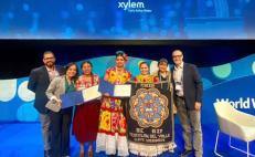 Dos alumnas de bachillerato de Teotitlán ganan Premio Juvenil del Agua por proyecto en Oaxaca