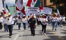 Condenan a diputados de Oaxaca como “traidores de la patria” por aprobar reforma al Poder Judicial 