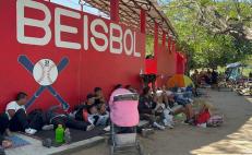 Se debilita caravana de mil migrantes en su llegada a Niltepec, Oaxaca