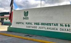 IMSS-Bienestar activa cerco epidemiológico en Oaxaca por hepatitis A; niega brote en hospital de Juxtlahuaca 