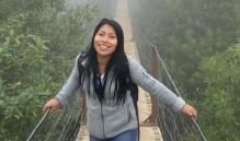 Yalitza Aparicio viaja a Puebla y visita las Cascadas Arcoiris