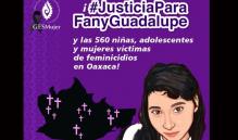 Investiga fiscalía de Oaxaca omisiones de su personal en el presunto feminicidio de Fanny