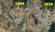 Con FOTOS satelitales, Google muestra transformación de Oaxaca de Juárez en 36 años