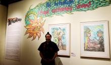 “¡Tetskúnji!”: artista mazateco cuestiona 500 años de “conquista” en la CDMX