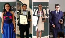 Entregan Premio Nacional de la Juventud a cuatro oaxaqueños por su labor ante pandemia de Covid-19