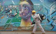 Sanitizan más de dos mil unidades de transporte público en Oaxaca 