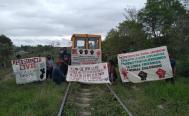 Campesinos ind&iacute;genas de Oaxaca suspenden obras del Tren Trans&iacute;stmico en sus tierras