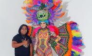 Con un traje inspirado en alebrijes, dise&ntilde;ador de Oaxaca ayud&oacute; a Andrea Meza a ganar Miss Universo