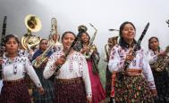 M&uacute;sica sin g&eacute;nero ni fronteras: la Banda Mujeres del Viento Florido surca cielos internacionales