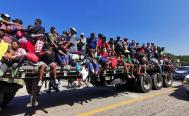Rechaza caravana de migrantes que autoridades de Salud de Oaxaca apliquen pruebas r&aacute;pidas de Covid