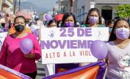 Mujeres de Oaxaca realizan Marcha del Silencio para exigir la erradicaci&oacute;n de la violencia de g&eacute;nero en el Istmo